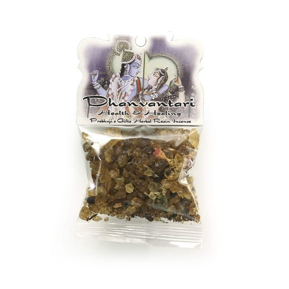 Resin Incense Dhanvantari - Health and Healing - 1.2oz bag