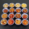 thumbnail image 2 of Simulación de alimentos artificiales, carne estofada, mariscos, frutas, verduras, modelo decorativo, porcelana falsa con cuenco, accesorios fotográficos, decoración de tiendas, 2 of 5