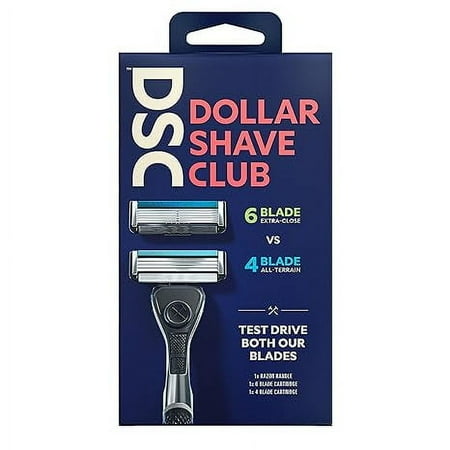 Dollar Shave Club Mixed Razor Starter Kit, 1 Ea, 6 Pack