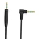 thumbnail image 5 of Cable de audio AUX de 2,5 mm a 3,5 mm, cable para auriculares de 1,4 m para QC25 Negro, 5 of 6