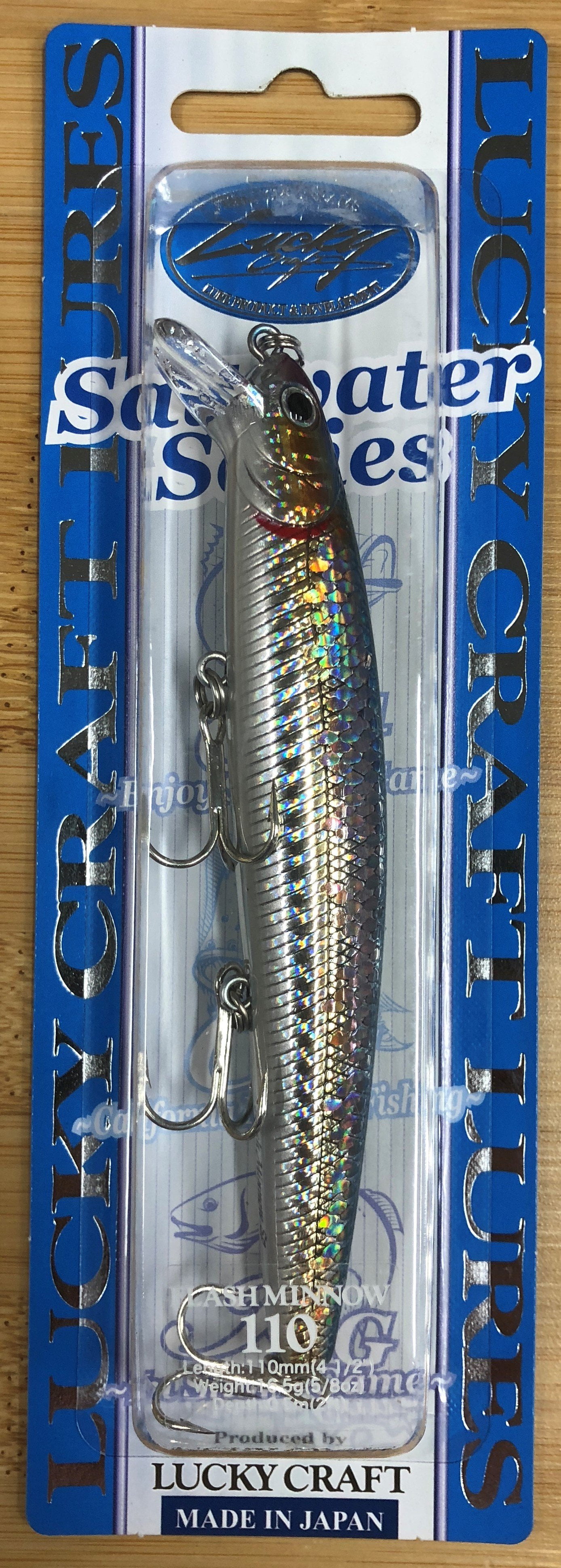 Lucky Craft Saltwater Flash Minnow 110 California Inshore Fishing (CIF) Rip Bait