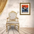 thumbnail image 3 of Ballinger, Harry-Russell 26x32 Gold Ornate Wood Framed with Double Matting Museum Art Print Titled - Ride together - work together - save rubber for victory, 3 of 4