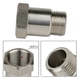 thumbnail image 1 of 2 Pcs M18x1.5 Stainless Steel Thread Adapter,oxygen Sensor Adapter Oxygen O2 Sensor, 1 of 5