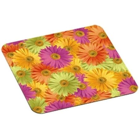 3m Designer Series Mouse Pad 9x8 Daisy Mp114ds Pack Of 6 Walmart