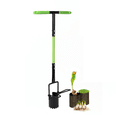 thumbnail image 1 of Bulb Planter Tool Crocus Long Handled Transplanter Comfortable -Shaped Handle Multi-Purpose Gardening Tool for Weeding, 1 of 3