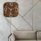 thumbnail image 4 of Reloj de Pared Silencioso Perfecl Luminoso Creativo con Números Grandes Marrones, 4 of 8