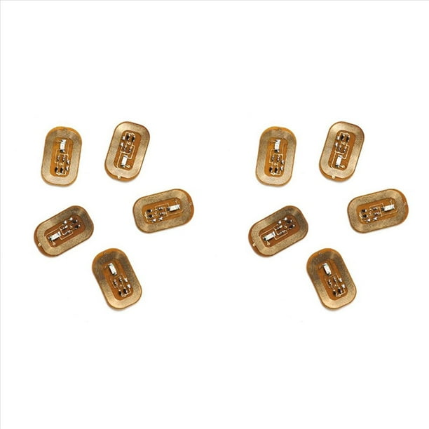 10 Uds NFC Flash Nail Sticker LED Chip Desnudo Lámpara Inteligente para Uñas Mejora de Pegatinas de Uñas, Luz Púrpura