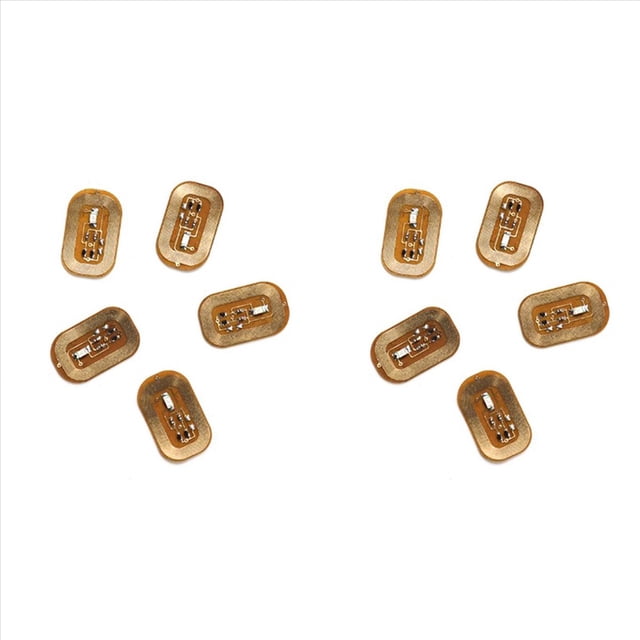 10 Uds NFC Flash Nail Sticker LED Chip Desnudo Lámpara Inteligente para Uñas Mejora de Pegatinas de Uñas, Luz Púrpura