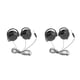 thumbnail image 3 of Tholdsy Auriculares con cable Auriculares Auriculares Música Auriculares Teléfono inteligente universal Negro 2piezas, 3 of 6