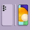 thumbnail image 2 of PANDACO Soft Shell Matte Pastel Purple Case for Samsung Galaxy A53, 2 of 3