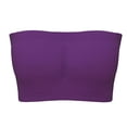 thumbnail image 4 of Bibifish Womens Strapless Bras Front Ruched Comfort Bras Seamless Breathable Home Leisure Wear Comfortable Daily Sleep Bras, 4 of 4