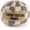 Checker Chewy Vuiton Ball, variant on Haute Diggity Dog Checker Chewy Vuiton Bone, Plush Dog Toy with Squeaker, Machine-Washable, for All Breeds, Size Extra Large
