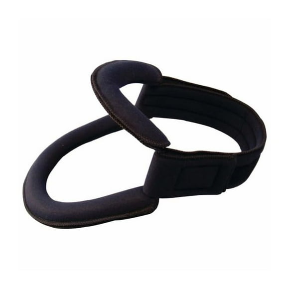 Collarín cervical Rolyan con marco ajustable, talla grande, suave y adaptable a cuellos de 40 a 45 cm. Marco de alambre flexible que estabiliza el cuello tras lesiones en la cabeza y el cuello.