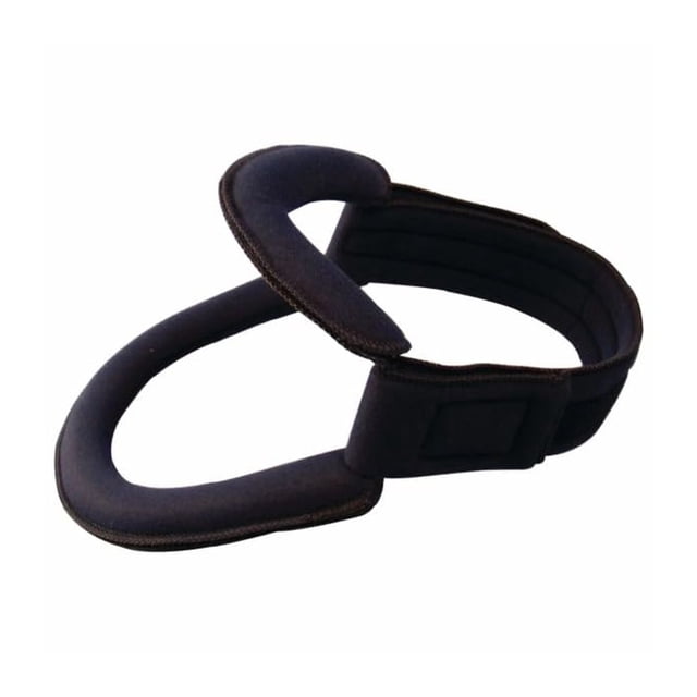 Collarín cervical Rolyan con marco ajustable, talla grande, suave y adaptable a cuellos de 40 a 45 cm. Marco de alambre flexible que estabiliza el cuello tras lesiones en la cabeza y el cuello.