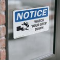 thumbnail image 4 of (2 Pack) Watch Your Step Down Sign, 4 of 7