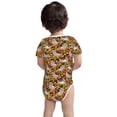 thumbnail image 5 of Daiia Sloth on the Branch Printed Unisex-Baby Short Sleeve Onesies Bodysuits Baby Climbing Clothes Soft and Comfortable Romper with Expandable Shoulder Design-12 Months, 5 of 8