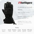 thumbnail image 5 of HOTFINGERS Men's Clipper Gt Mountain Expedition Fabric Gloves, Color: Black, Size: XL, 5 of 6
