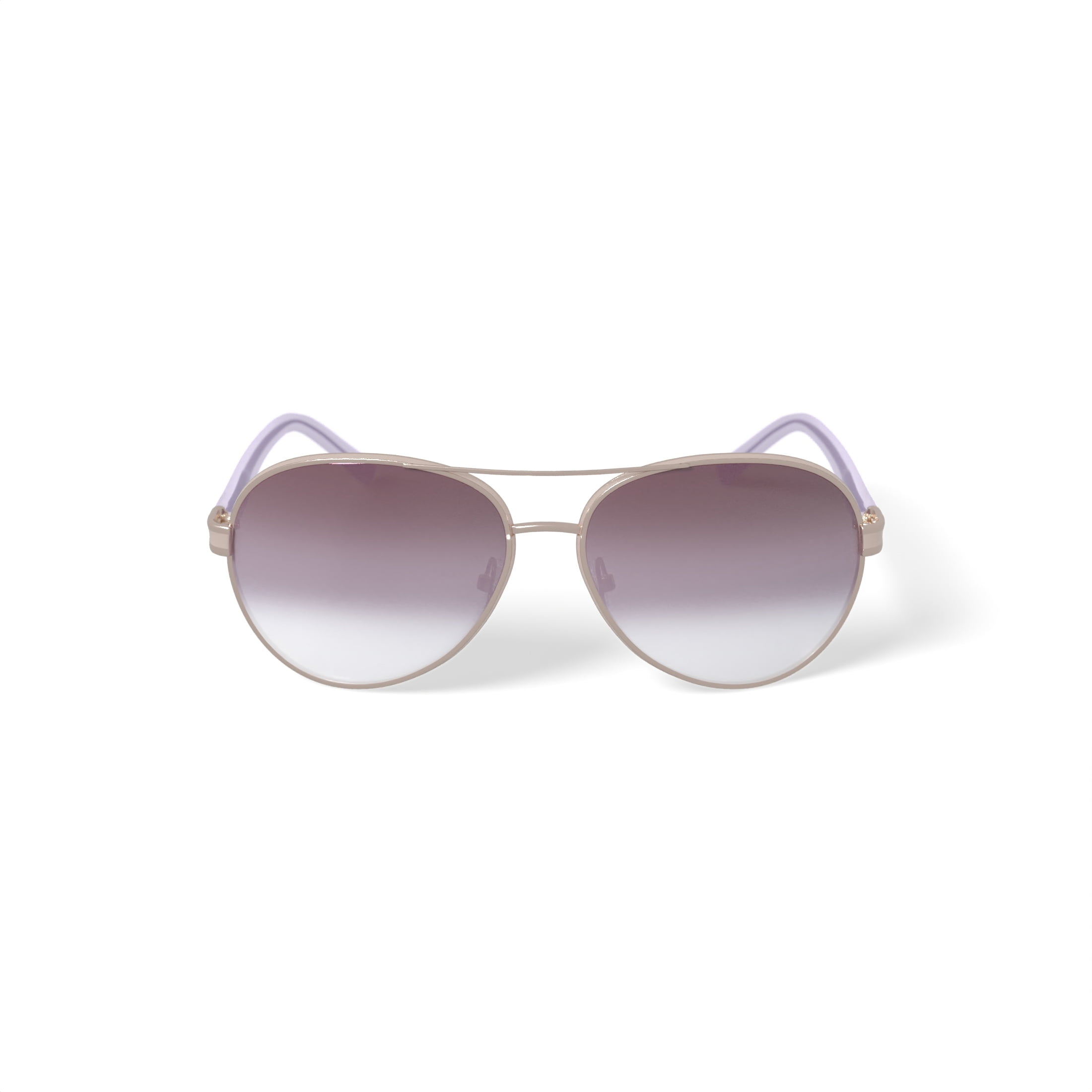 FLOWER Women's Prescription Fashion Sunglasses, FLR3000 Casey, Gold/Ivory, 60-15-130 with Case