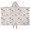 White Christmas Deer, variant on White Christmas Deer and Gift Pattern Hooded Bath Towel，50"x30" for Ages 3 To 12 Kids, Quick Dry Lightweight Soft Microfiber Hood Beach Towel Cover Up for Kids