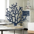 thumbnail image 3 of DecMode Blue & White, Polystone Coastal Coral Sculpture, 14"L x 4"W x 16"H, 3 of 15