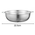 thumbnail image 1 of Stainless Steel Fine Mesh Strainer Net Baskets with Handle Resting Base Colander, 1 of 11