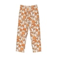 thumbnail image 6 of Uemuo Corgi Animal Pattern Men's Wide Leg Palazzo Lounge Pants with Pockets Light Weight Loose Comfy Casual Pajama Pants-XX-Large, 6 of 9