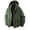 AG, variant on Mens Puffer Jacket with Hood Quilted Winter Warm Coat with Pocket and Drawstring (Blue,L)