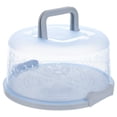 thumbnail image 1 of 1Pc Buckle  Cake Carrier with Handle Portable Handy Cupcake Holder Tray, 1 of 6