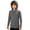 Dark Gray, variant on Children's Hooded Shirt with UPF 50+ for Summer Lightweight and Breathable Sunscreen Outdoor Beach Hiking T Shirt for Ages 5 13 Musically Sweater for Girls 5-6 Years