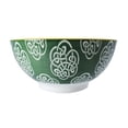 thumbnail image 2 of Irish Ceramic Bowls Set of 2 Celtic Cross and Trellis Shamrock Design Kitchen Cereal Soup Deep Bowls, 2 of 8