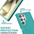 thumbnail image 4 of Feishelll For Samsung Galaxy S24 Ultra Case Heavy Duty Rugged Shockproof Protective Phone Cover ,Black, 4 of 13