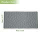 thumbnail image 5 of Alfombra de baño antideslizante Unique Bargains, alfombra de ducha con ventosas, alfombra de baño antideslizante 31.50"x15.75" gris, 5 of 7