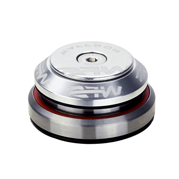 WFS HY638 Full Integrated Headset 1 1/8 - 1.5 inch 7.8mm Tapered Top Cone ,Silver, HS07ZQSIL