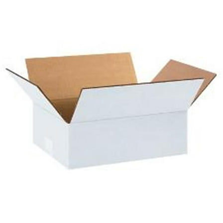 Box Partners Corrugated Bxs,12x9x4,White,25/BDL - BXP 1294W