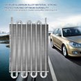 thumbnail image 1 of Car Engine Oil Cooler, Car 8 Row Remote Transmission Oil Cooler Kit AutoManual Radiator Converter, 1 of 7