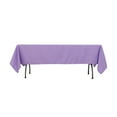 thumbnail image 6 of Efavormart Lavender Seamless Premium Polyester Rectangular Tablecloth 220GSM 60"x102", 6 of 6