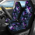 thumbnail image 2 of Xoenoiee Car Seat Covers 4 Pcs Full Set, Turtle Design Auto Front Seat & Rear Split Bench Seat Cover Auto Accessories Universal Fit, 2 of 6