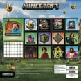 thumbnail image 4 of Trends International 2026 Minecraft Movie Wall Calendar & Push Pins, 4 of 5