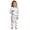 White, variant on Gunia Halloween Pajamas For Kids Painted Coloring Design 2 Piece Long Sleeve Tops And Pants Diy Printed Homewear Pjs Loungewear White 9-10 Years