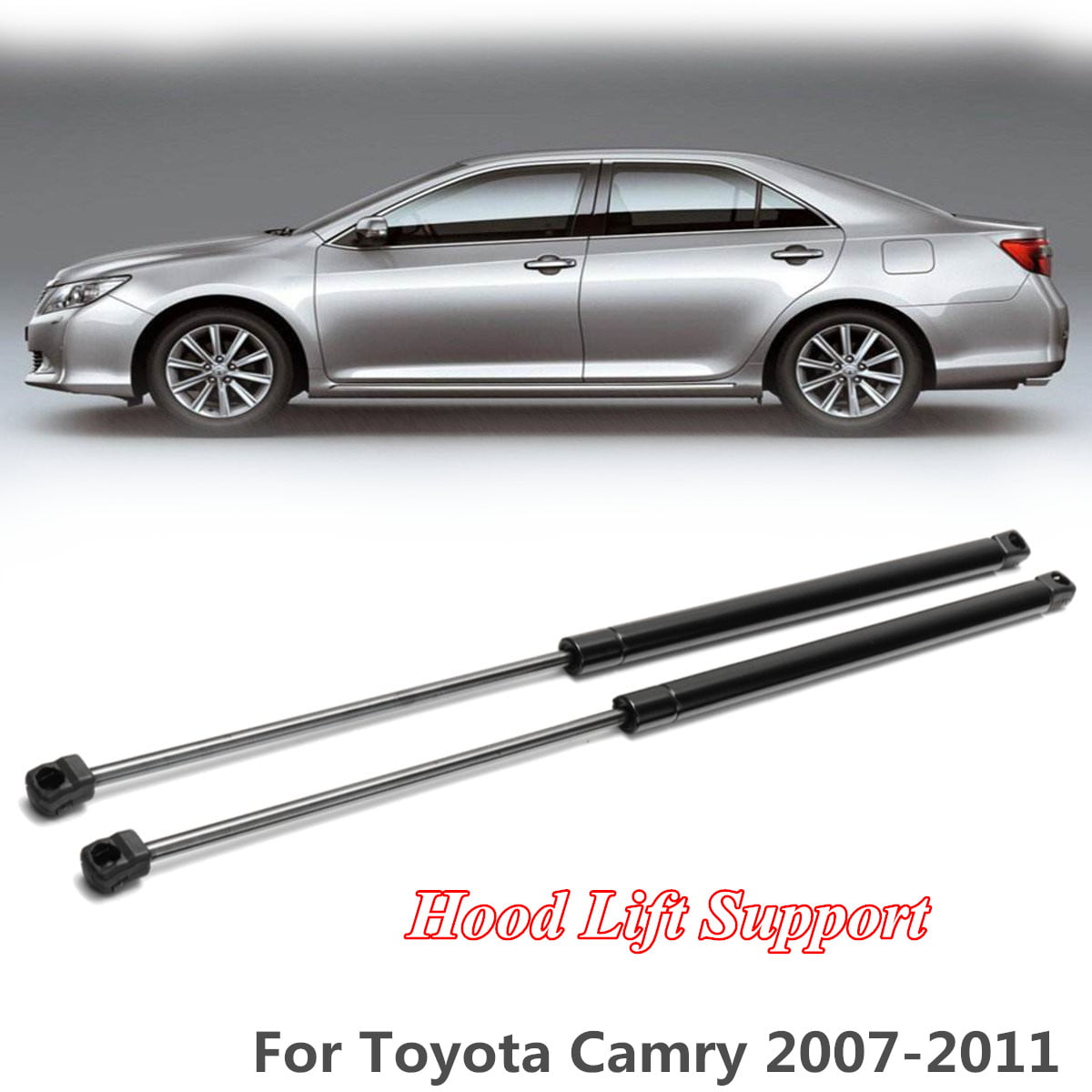 OTUAYAUTO Front Hood Strut OEM# 6333 Pack of 2 Replacement for 2007-2011 Toyota Camry Hood Lift Support 