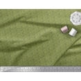 thumbnail image 3 of Soimoi Green Cotton Voile Fabric Brush Stroke Abstract Print Fabric by the Yard 42 Inch Wide, 3 of 3