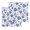 Sapphire Blue, variant on Navy Blue Coastal Kitchen Dish Towels for Drying Dishes Set of 3, Coral Starfish Seaside Summer Beach Waffle Weave Microfiber Hand Tea Bathroom Towels Quick Dry & Absorbent Towel 15.7x23.6