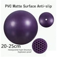 thumbnail image 2 of Pilates Small Exercise Ball,Yoga Ball, Pilates Ball - Small Core,Fitness Ball, with Inflation Straw,Durable Exercise Ball for Yoga, Core Training, Physical Therapy, Balance, 2 of 8