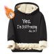 thumbnail image 1 of Sudadera con capucha para hombre, informal, a la moda, con estampado, de manga larga, con bolsillo, de poliéster, 1 of 5