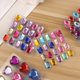 thumbnail image 5 of EeaseMX 15 hojas autoadhesivas de acrílico, cristales y diamantes de imitación, pegatinas de gemas, suministros para manualidades, colores variados, 5 of 7