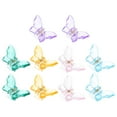 thumbnail image 4 of 10pcs Hair Claw Clips Clear Butterflies Hair Clips Acrylic Women Jaw Clips, 4 of 6