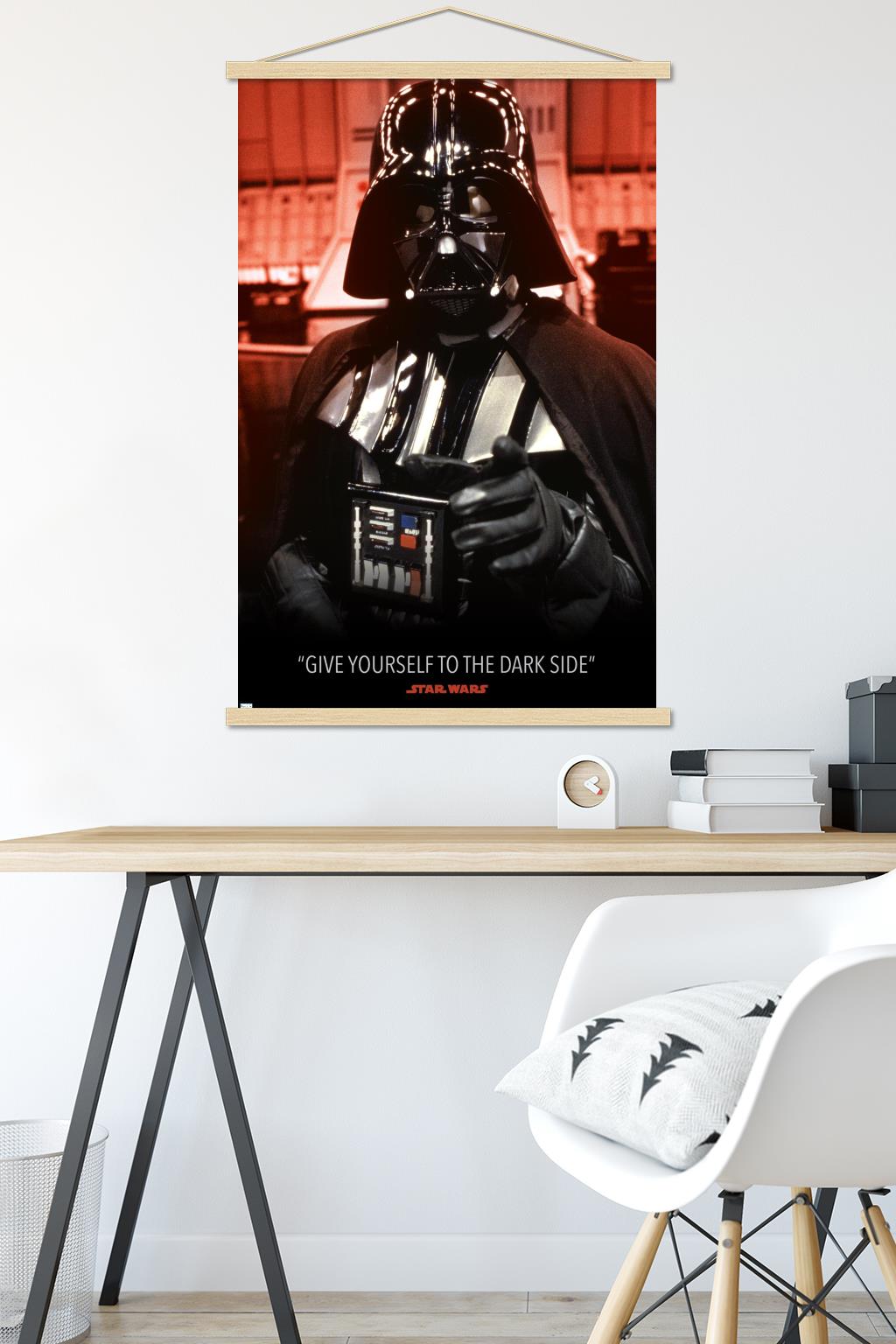 Star Wars: Return of the Jedi - Darth Vader Wall Poster with Magnetic Frame, 22.375" x 34"