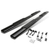 DNA Motoring 5" Nerf Bars For 99-16 Chevy Silverado/GMC Sierra Extended Cab - Carbon Steel