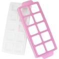 thumbnail image 3 of LYTIVAGEN Mould for Round Ravioli 10 Square Ravioli Press Italian Ravioli Mould Ravioli Mould Tray and Roller for Making Ravioli, Pie, Dumplings, Pasta or Cookies (Pink, 26.5 * 10.5 * 2 cm), 3 of 6