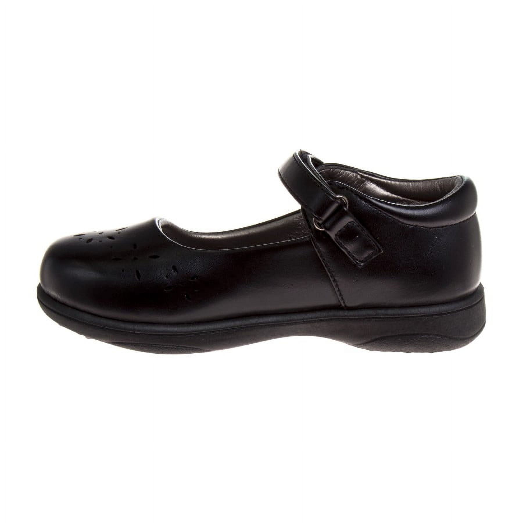 French Toast Girls School Shoes - Black, Size  10
